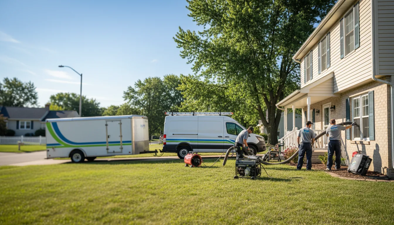 Flooded Basement Restoration And Cleanup With Repair in Modena, NY near me